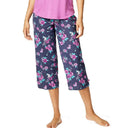 Jenni By Jennifer Moore Women's Printed Cropped Pajama Pants