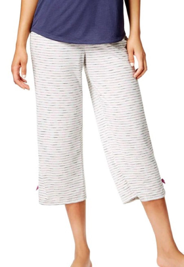 Jenni By Jennifer Moore Women's Printed Cropped Pajama Pants