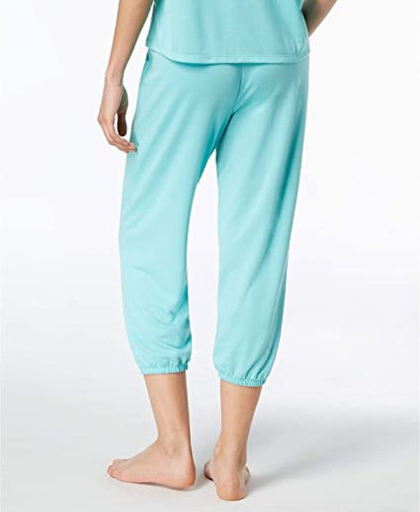 Jenni by Jennifer Moore Women's Knit Cropped Jogger Pajama Pants