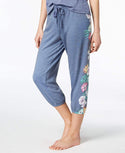 Jenni by Jennifer Moore Women's Knit Cropped Jogger Pajama Pants