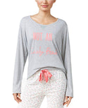 Jenni by Jennifer Moore Women's Graphic-Print Pajama Top