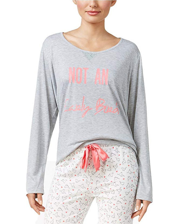 Jenni by Jennifer Moore Women's Graphic-Print Pajama Top