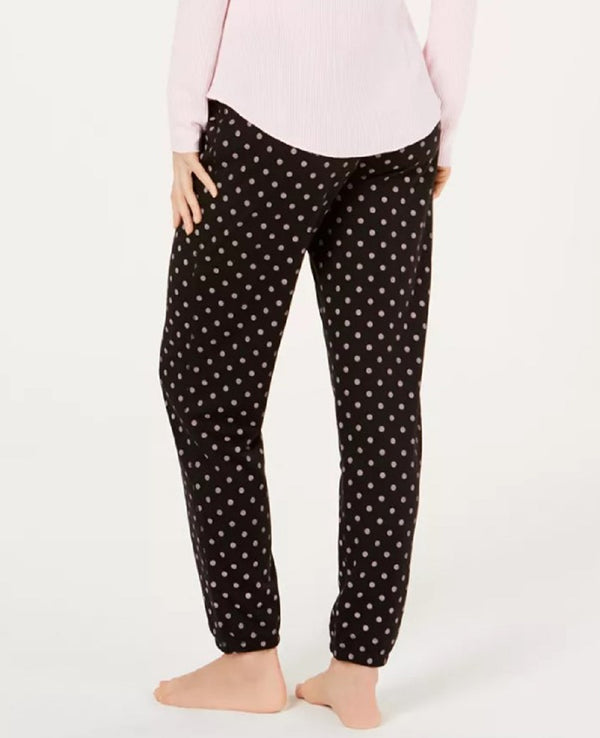 Jenni by Jennifer Moore Women's Plus Size Brushed Terry Pajama Pants