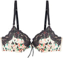 Heidi Klum Women's Satin and Lace T-Shirt Bra