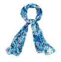 Calvin Klein Wildflower Chiffon Scarf