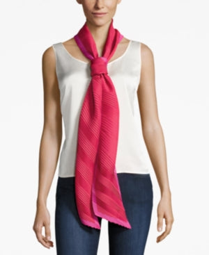 Echo Pleated Long And Skinny Scarf