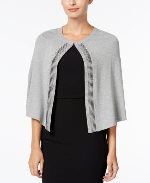 Calvin Klein Embellished Evening Cape Shawl