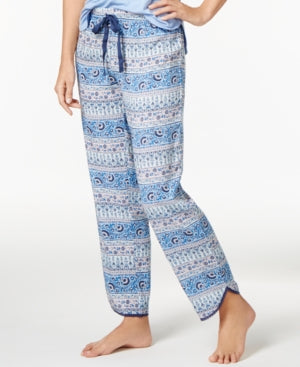 Alfani Mosaic-Print Woven Pajama Pants