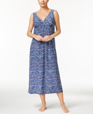 Alfani V-Neck Dotted Nightgown