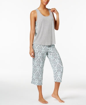 Alfani Tank Top and Capri Pants Pajama Set