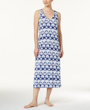 Alfani Racerback Printed Knit Nightgown