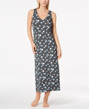 Alfani Poppy-Print Racerback Nightgown