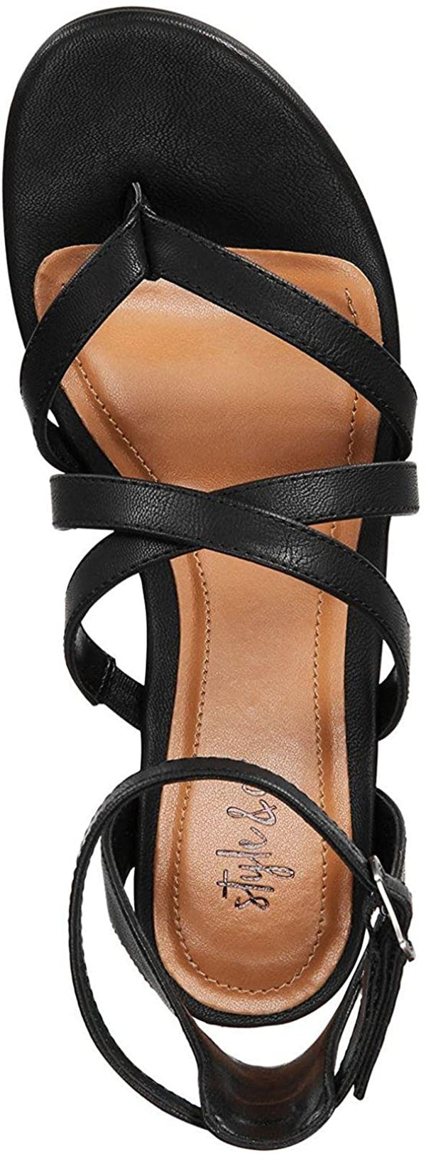 Style & Co. Womens Bahara Open Toe Casual Strappy Sandals