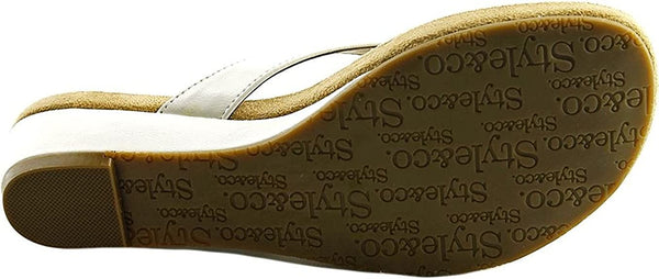 Style & Co. Haloe2 Wedge Thong Sandals