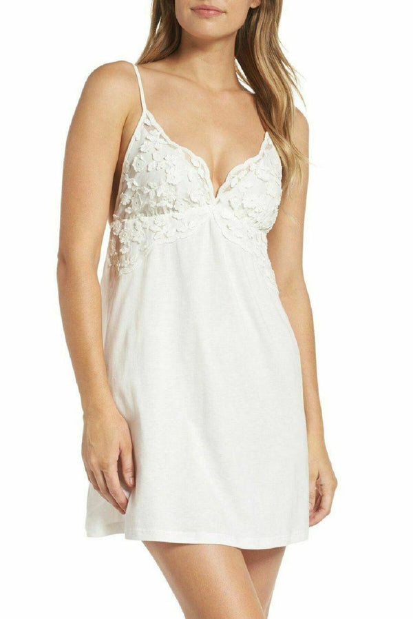 Flora Nikrooz Women's Embroidered Chemise