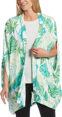 HUE Woven Kimono Sleep Wrap Sleepwear