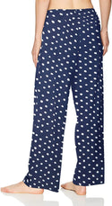 HUE Women's Printed Knit Long Pajama Sleep Pant