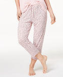 DKNY Women's Soft Cozy Lightweight Knit Pajama Lounge Capri Pants