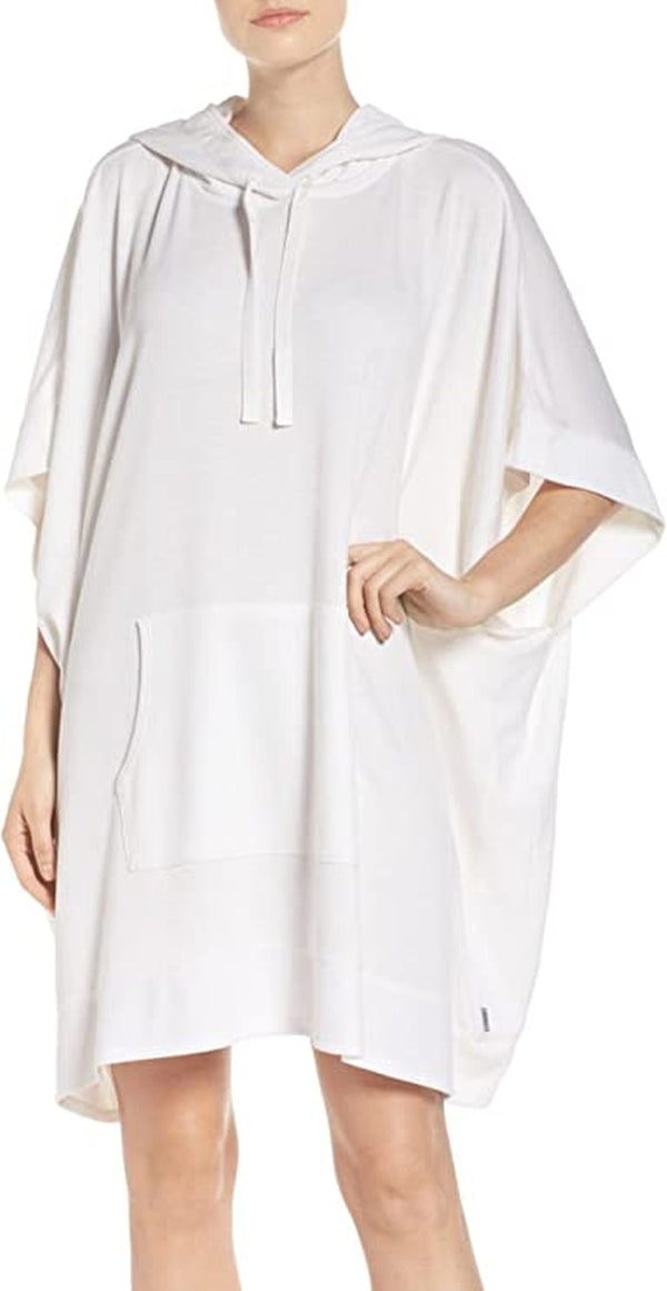 DKNY Women's Resort Hooded Lounge Poncho