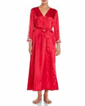 Flora Nikrooz Women's Satin Stella Long Robe